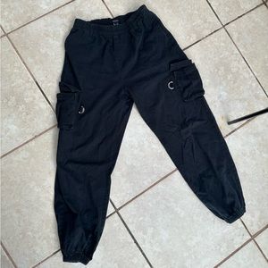 Black Cargo/Jogger Pants🌑